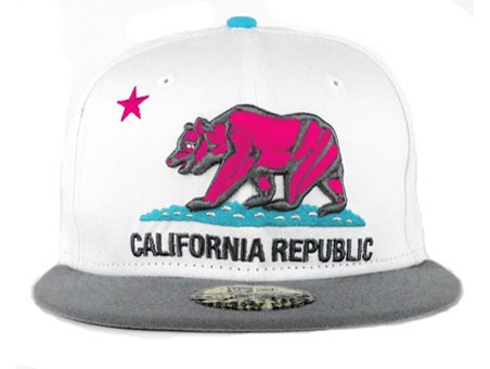 California Republic Snapback hats NU10